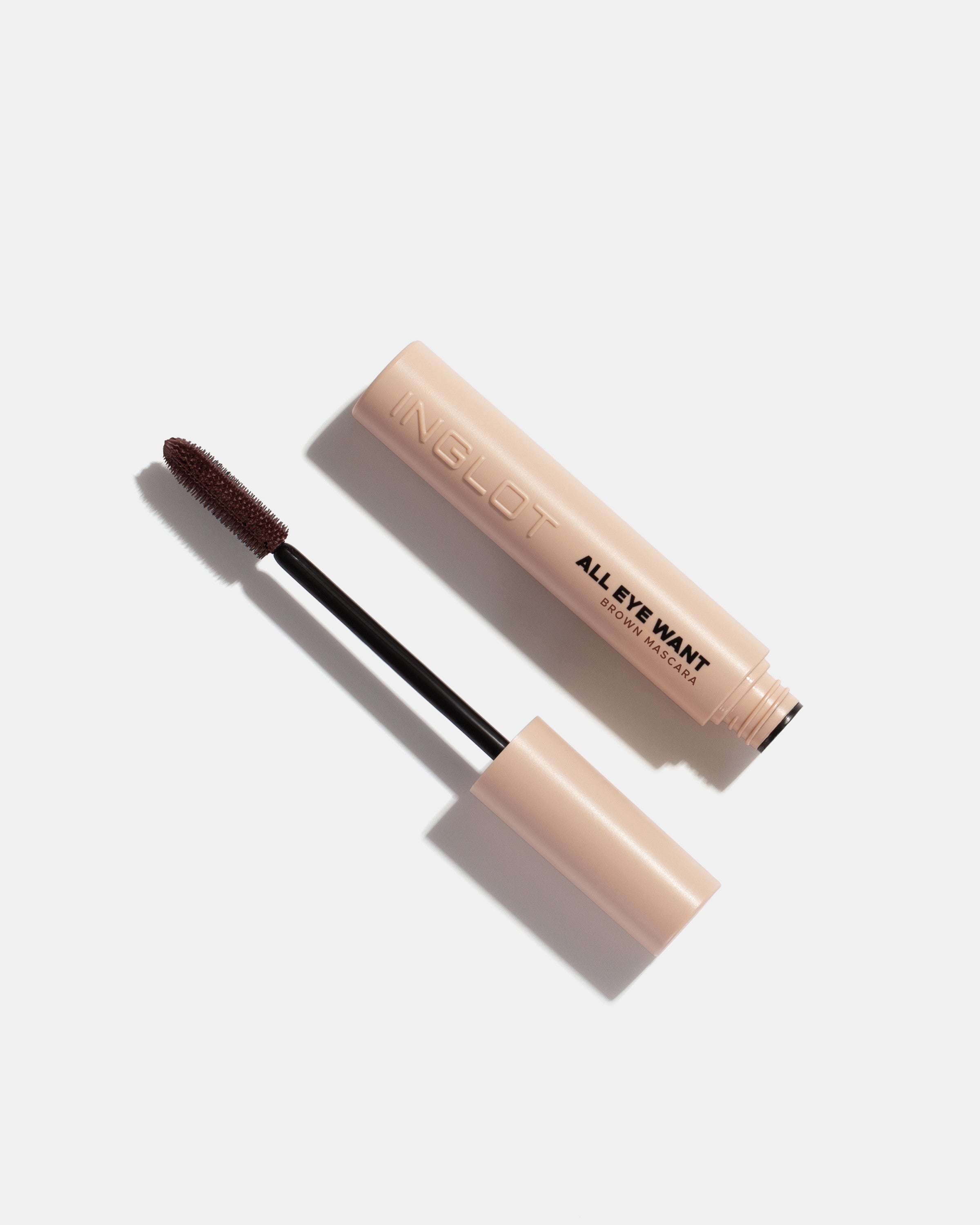 INGLOT წამწამების ტუში ALL EYE WANT ყავსიფერი