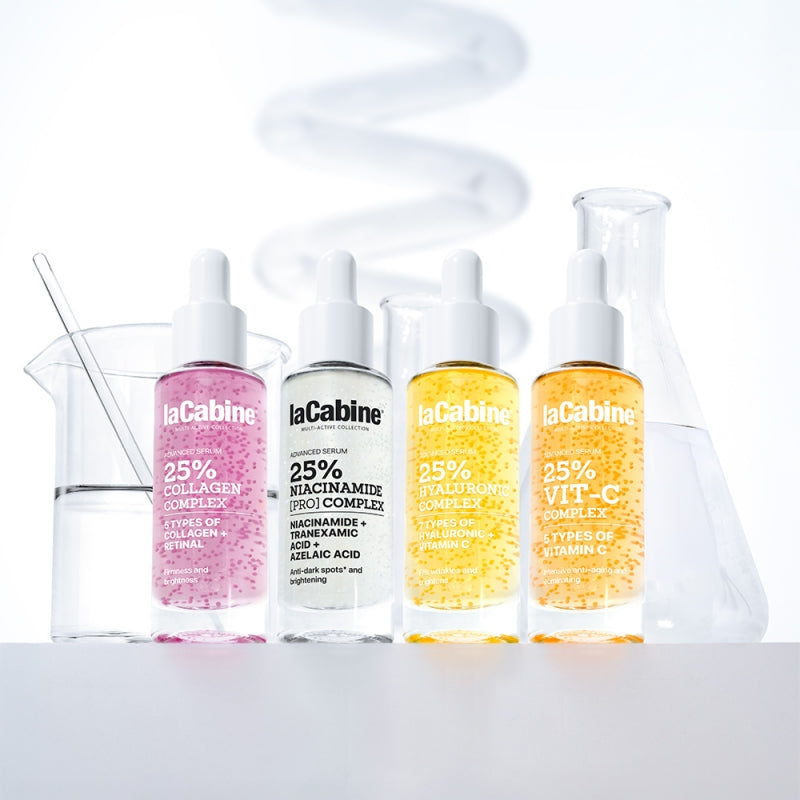 ლა კაბინი-ს სახის კანის შრატი Advance სერიიდან 25%-იანი კოლაგენით და რეტინალით