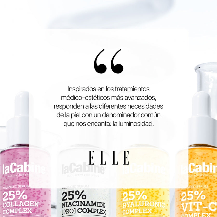 ლა კაბინი-ს სახის კანის შრატი Advanced სერიიდან 25%-იანი ნიაცინამიდის მჟავით