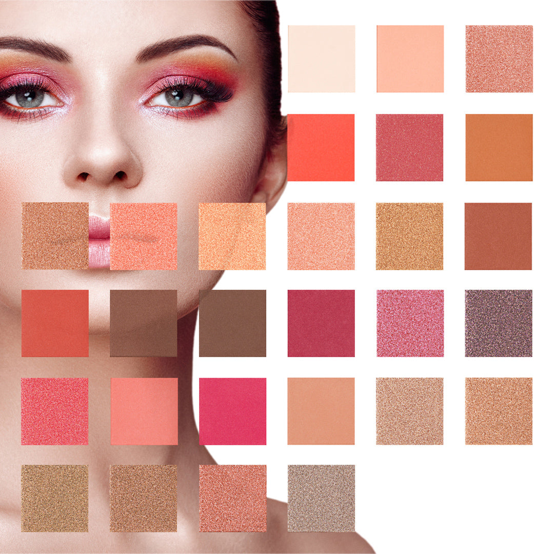 იუსტარი-ს თვალის ჩრდილების  პალიტრა