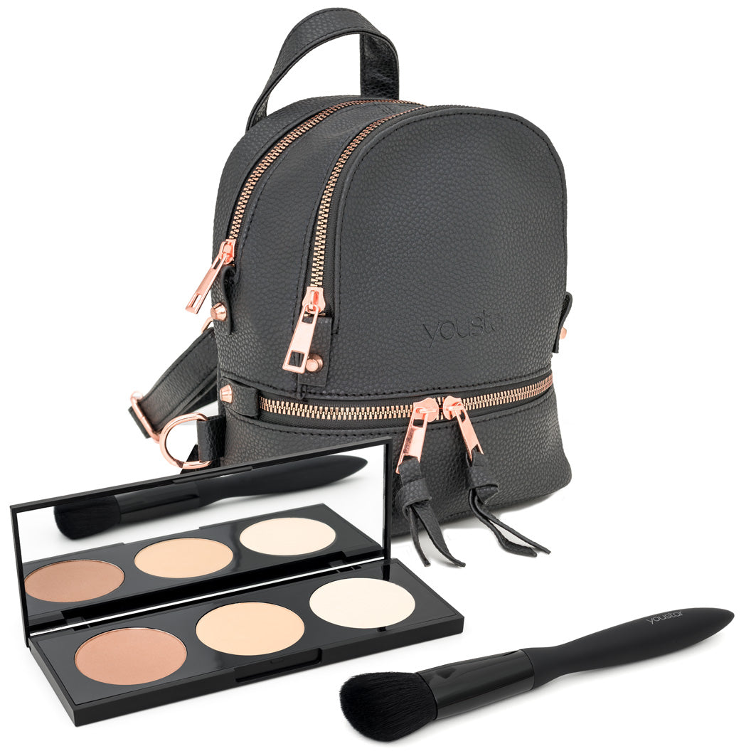 იუსტარი-ს ნაკრები (ჩანთა, ფუნჯი, ფერთა პალიტრა)