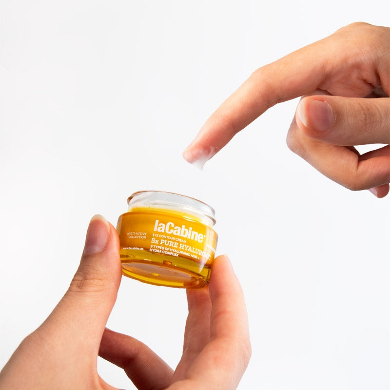 ლა კაბინი-ს თვალის გარშემო კანის კრემი ჰიალურონის მჟავით