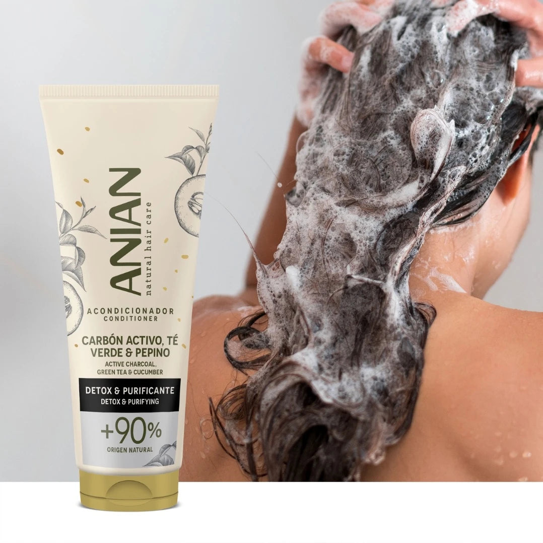 Active Charcoal, Green Tea & Cucumber Conditioner