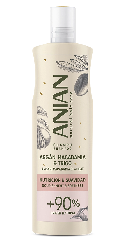 Argan, Macadamia & Wheat shampoo