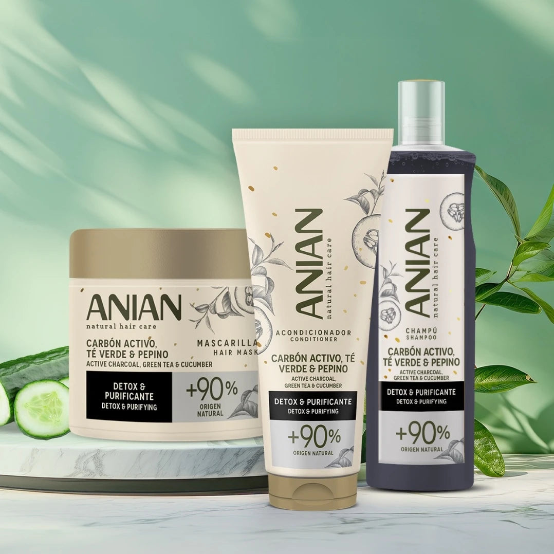 Active Charcoal, Green Tea & Cucumber Shampoo