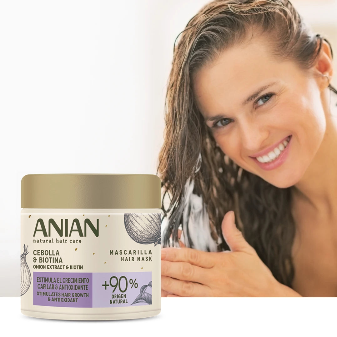 Onion Extract and Biotin Mask