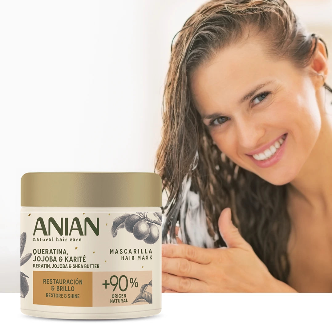 Keratin, Jojoba & Shea Butter Mask Image 3