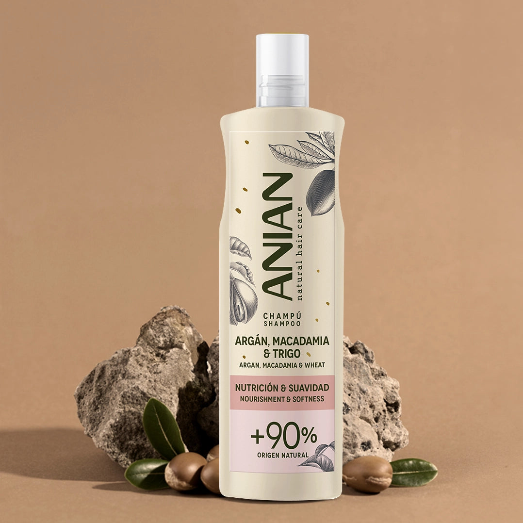 Argan, Macadamia & Wheat shampoo