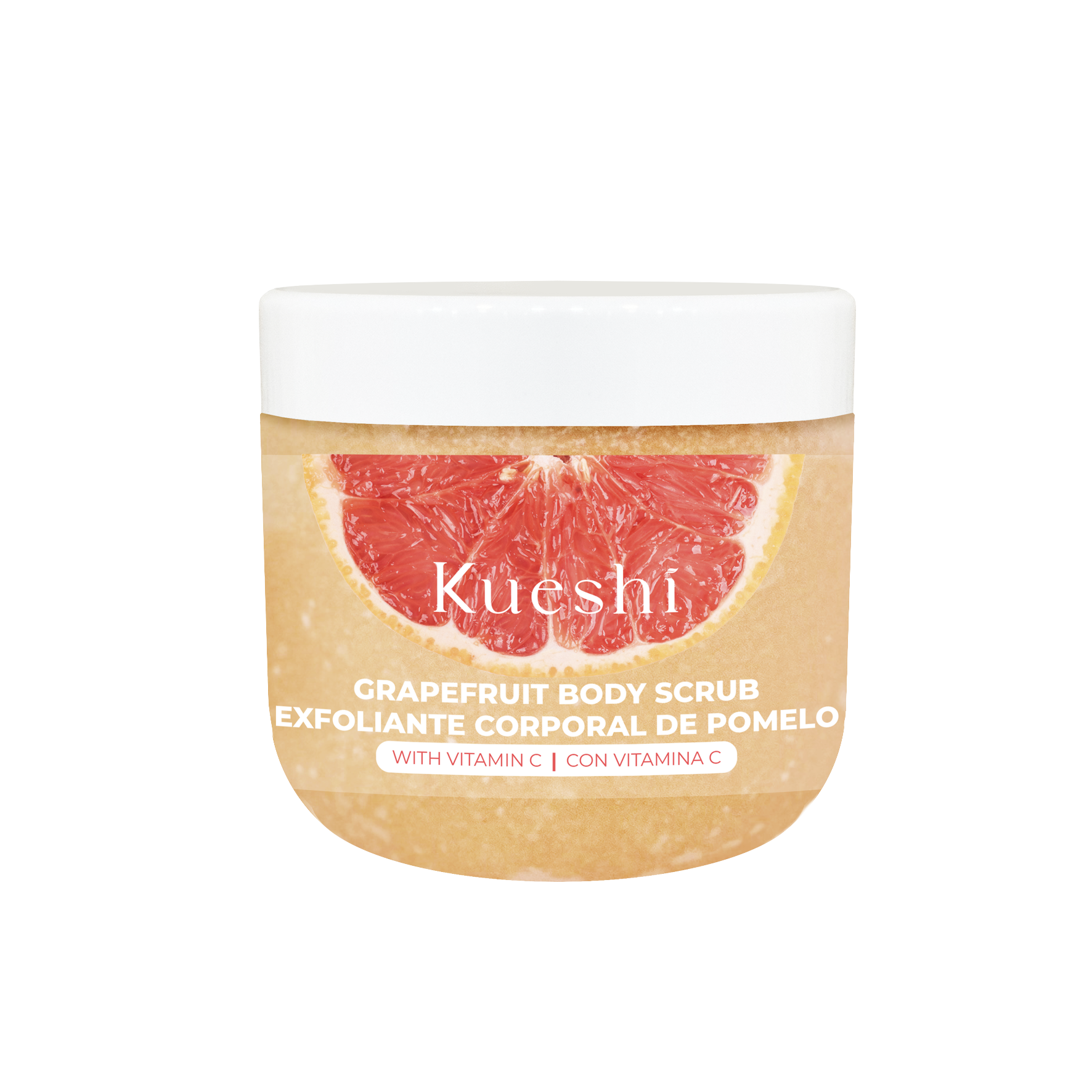KUESHI ტანის დასაბანი სკრაბი  გრეიფრუტის ექსტრაქტით