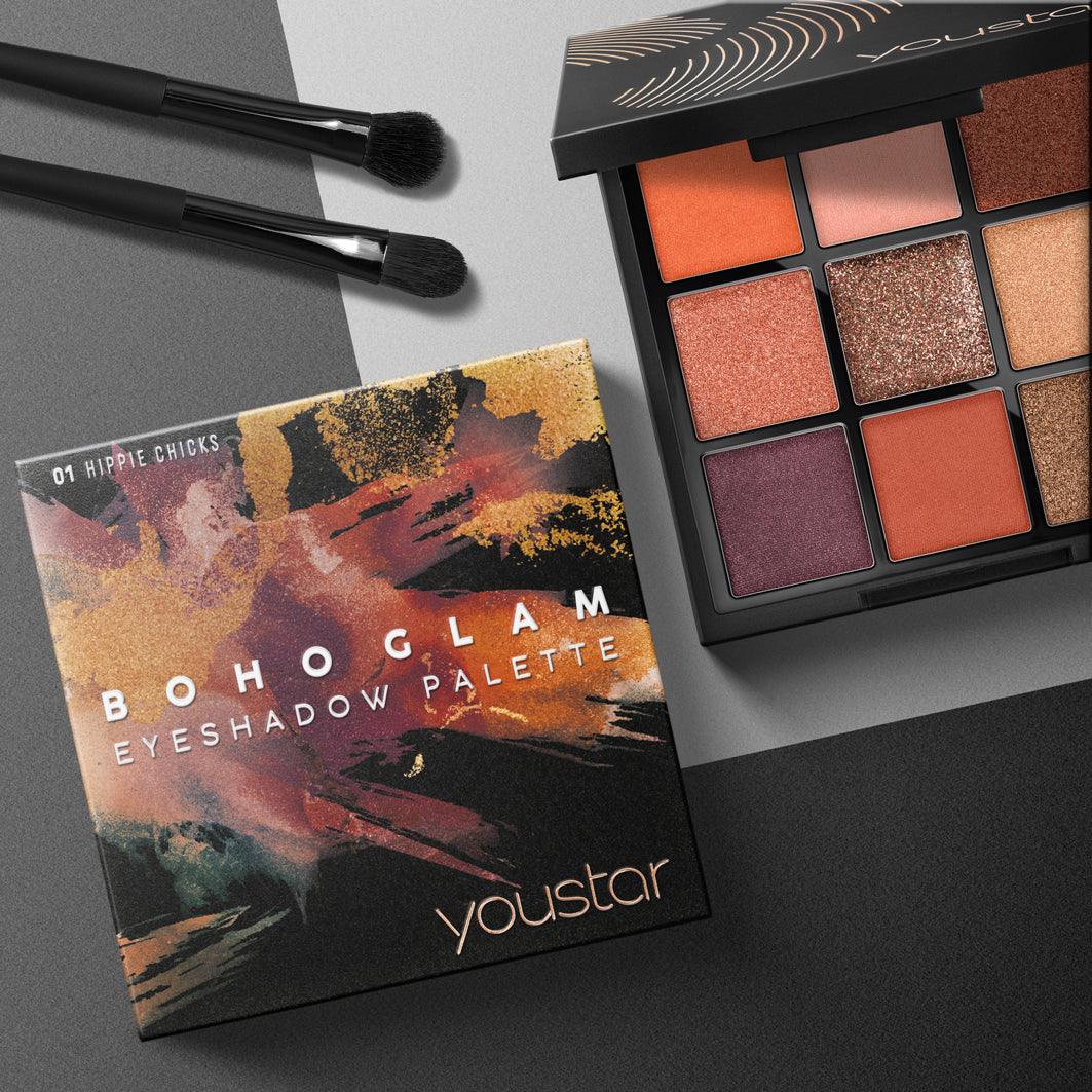 youstar BOHO GLAM Eyeshadow Palette 01 Hippie Chick (6622085120193)