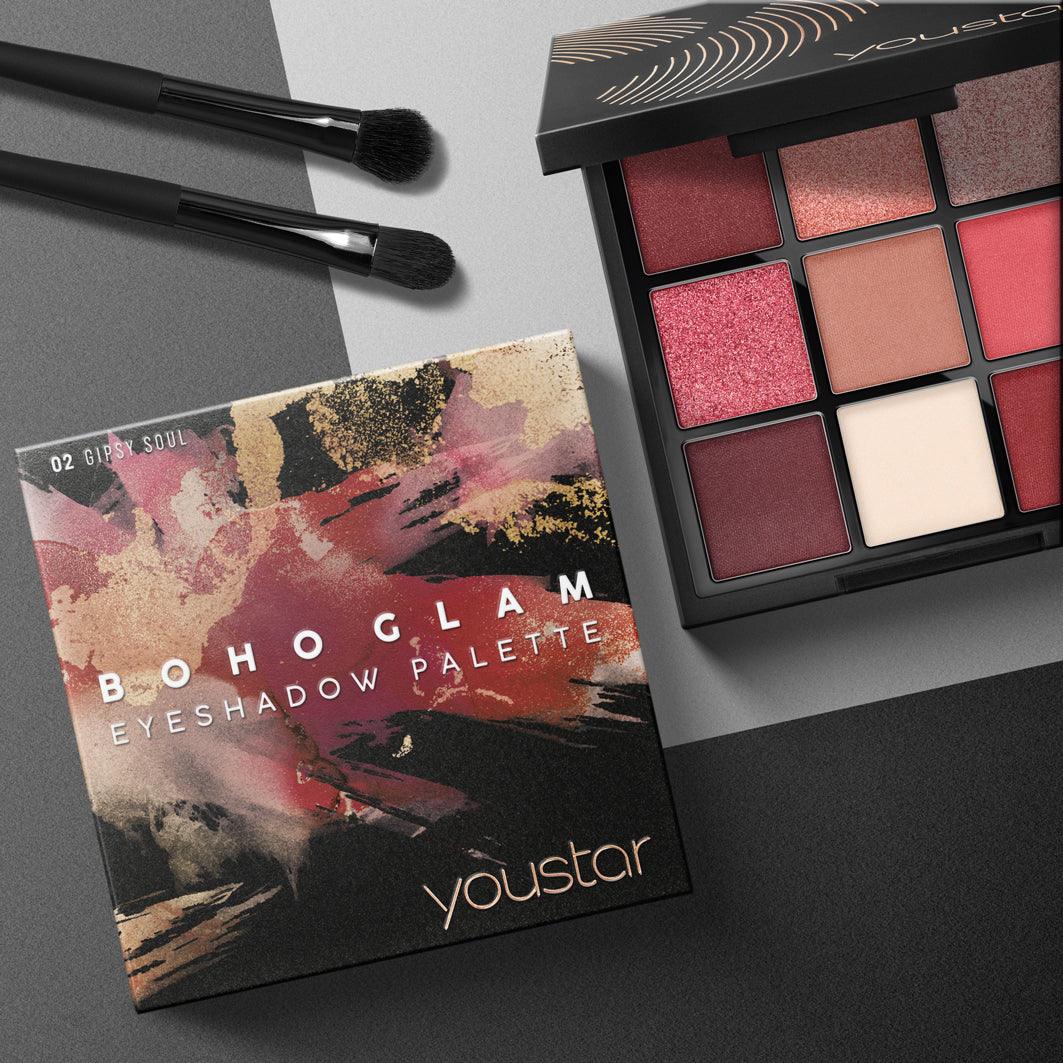 youstar BOHO GLAM Eyeshadow Palette 02 Gipsy Soul (6622087086273)