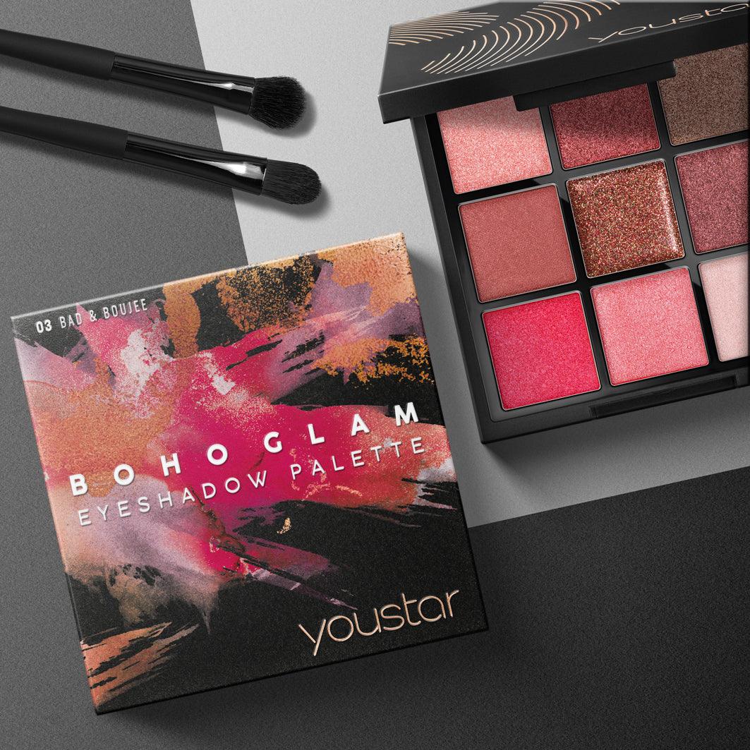 youstar BOHO GLAM Eyeshadow Palette 03 Bad & Boujee (6622088429761)