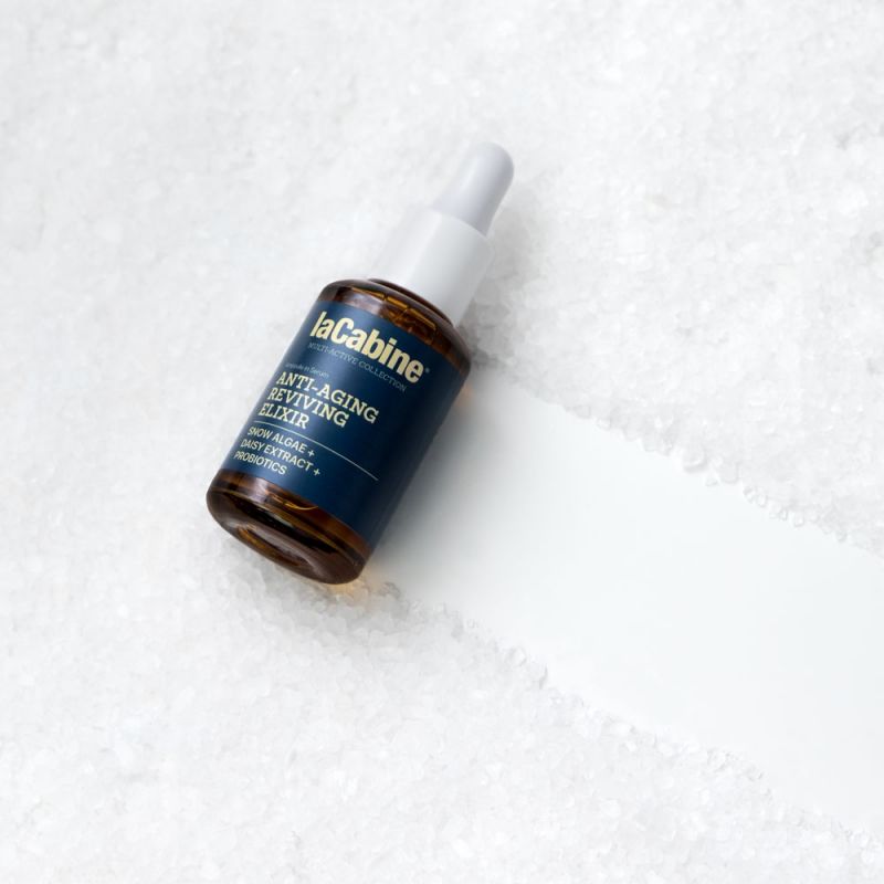 ლა კაბინი-ს სახის კანის შრატი ასაკიანი კანისთვის