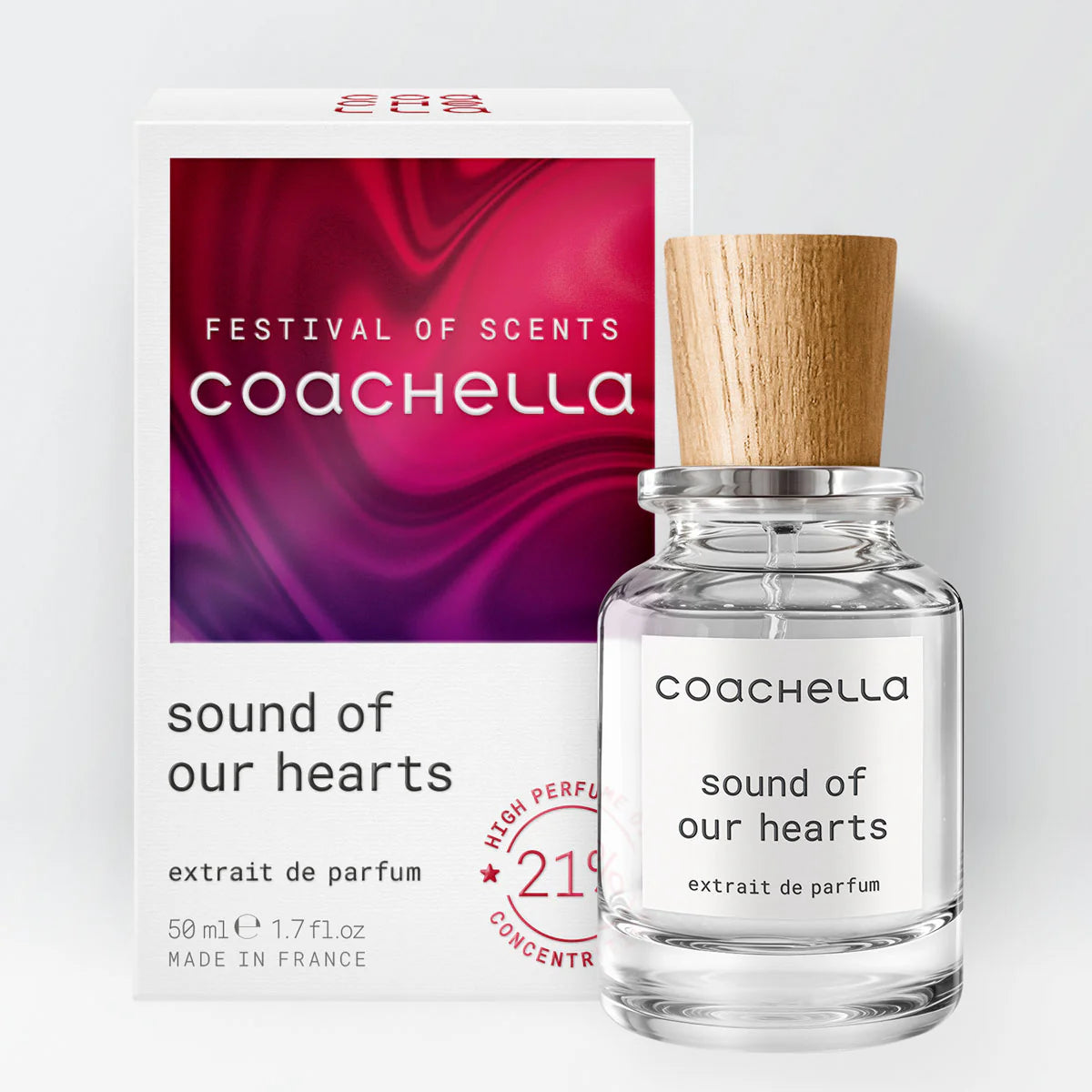 მაღალი კონცენტრაციის მქონე სუნამო SOUND OF OUR HEARTS