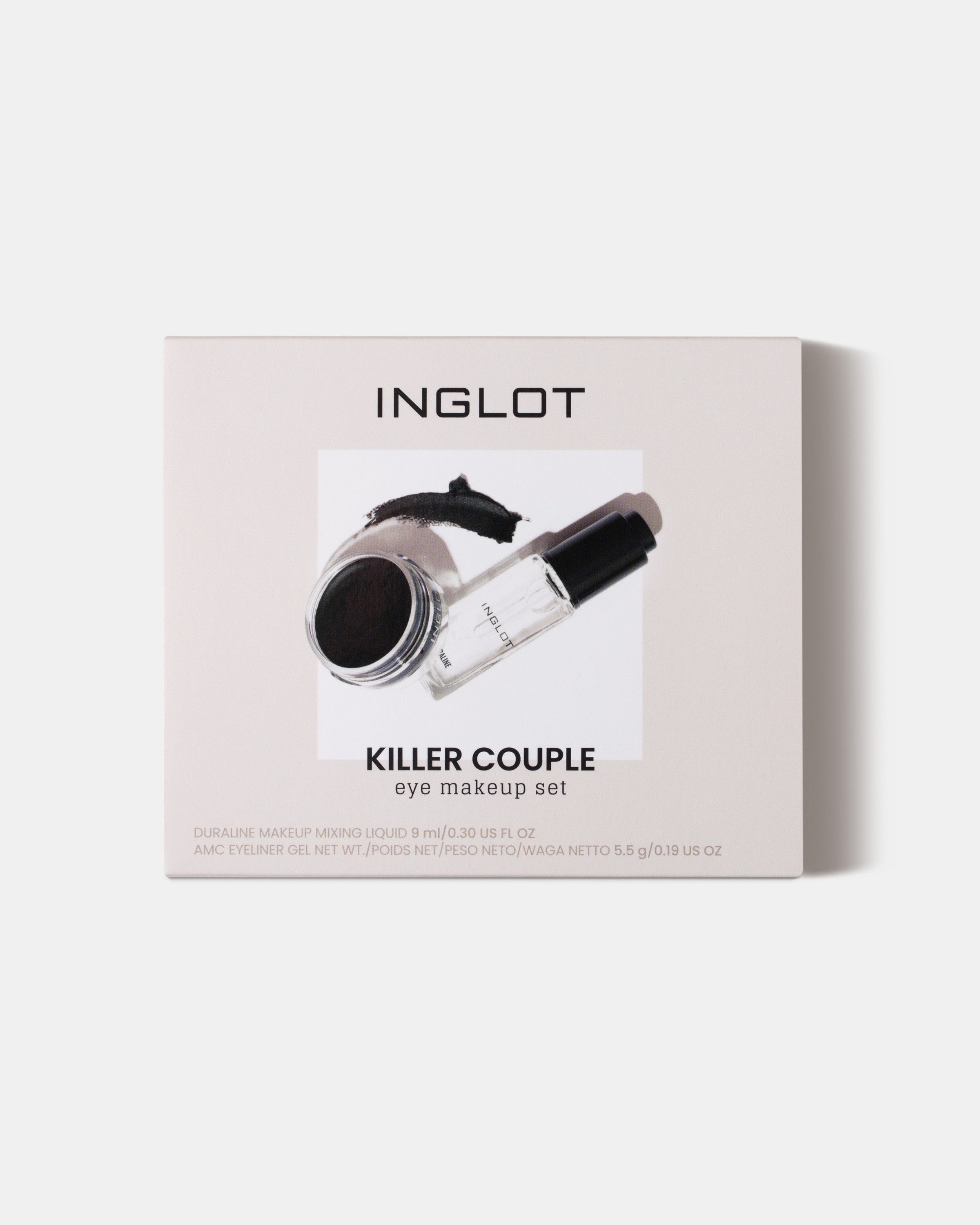 INGLOT ნაკრები ლაინერი და დურალინი