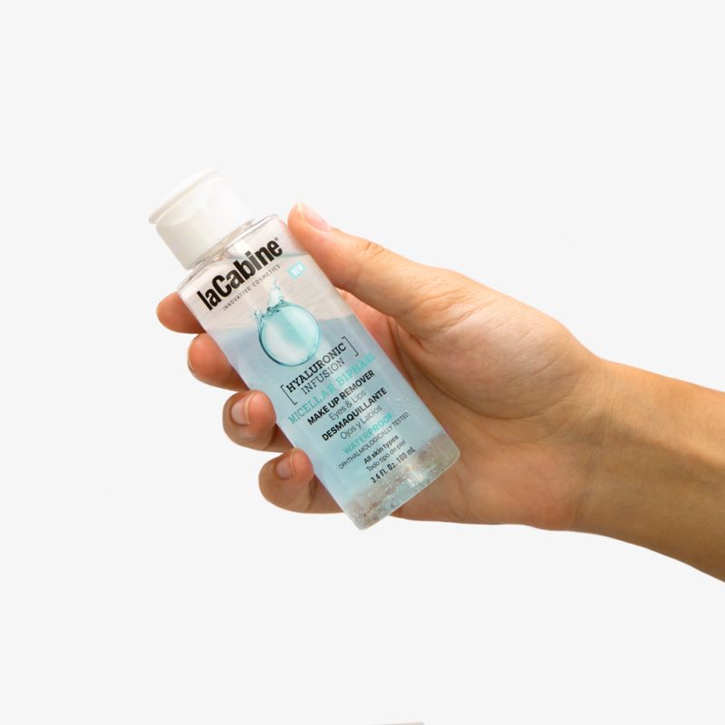 ლა კაბინი-ს სახის კანის ორფაზიანი გამწმენდი ჰიალურონით