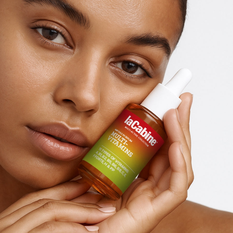 ლა კაბინი-ს სახის კანის შრატი მულტივიტამინებით