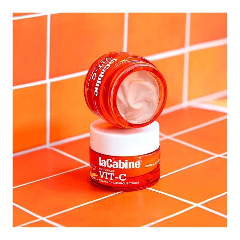 ლა კაბინი-ს თვალის გარშემო კანის კრემი ვიტამინ C შემცველობით