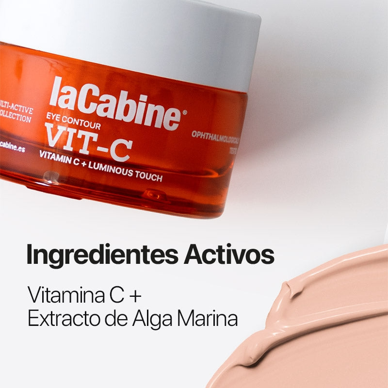 ლა კაბინი-ს თვალის გარშემო კანის კრემი ვიტამინ C შემცველობით